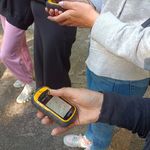 Urządzenie GPS wykorzystawane podczas gry terenowej Geozbieracze.jpg