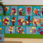 galeria prac plastycznych dzieci przedstawiająca różnokolorowe drzewa.jpg